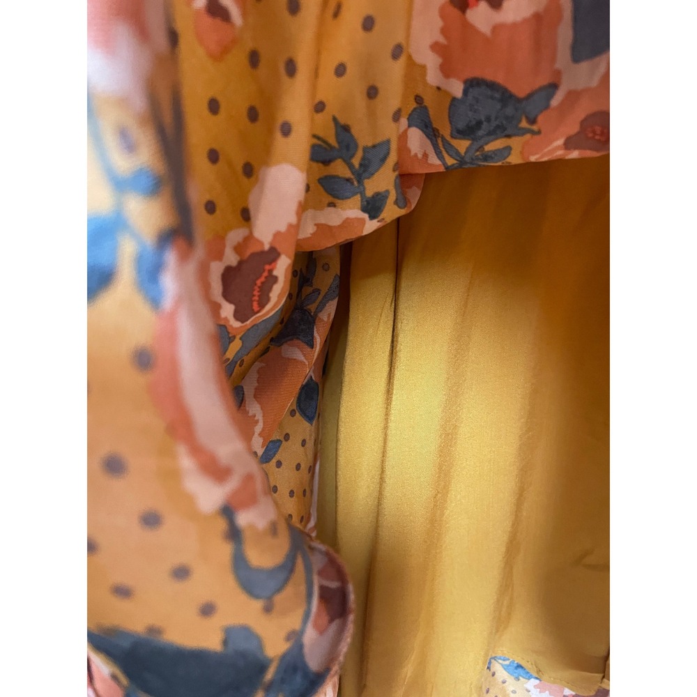 Free‎ People Womens Floral Fit & Flare Dress Size 2 - Picture 6 of 10
